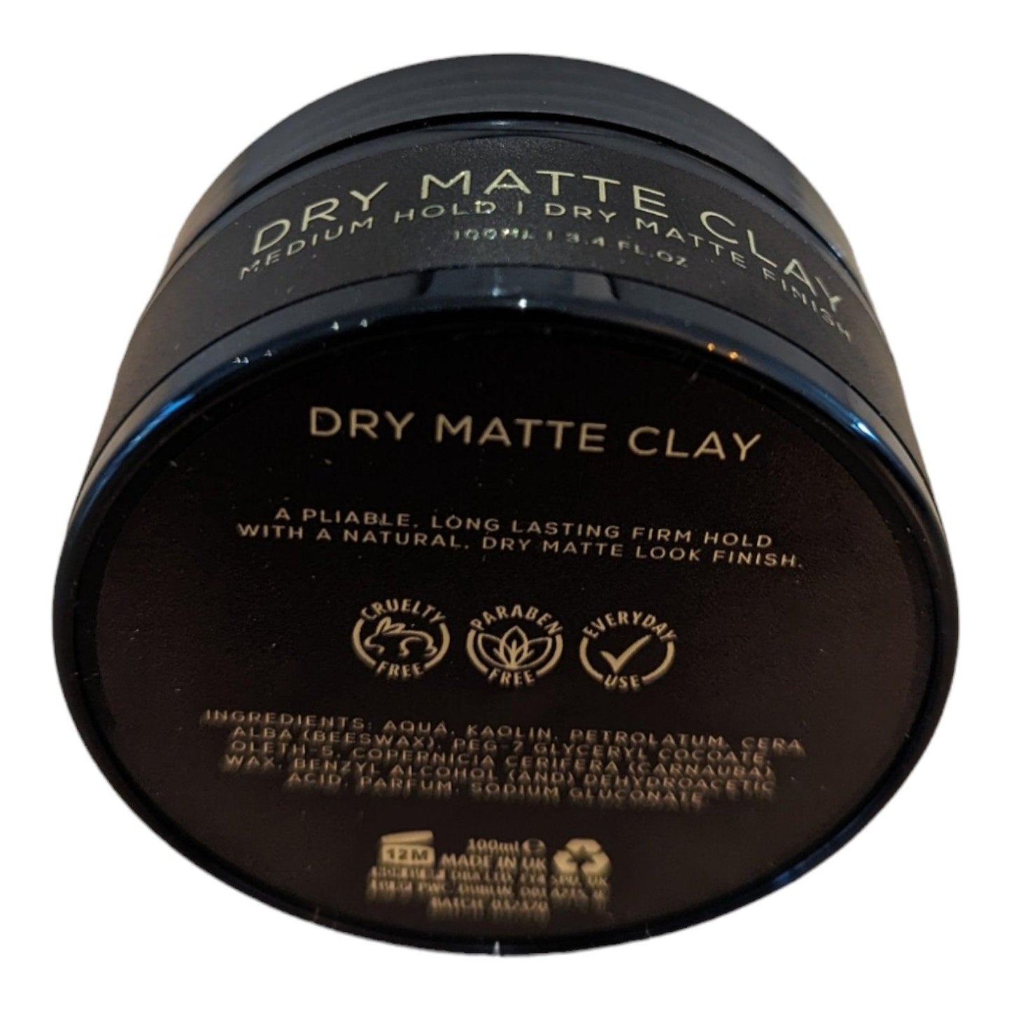 Sovereign Hair Products Dry Matte Clay 100g - Sovereign Hair Products