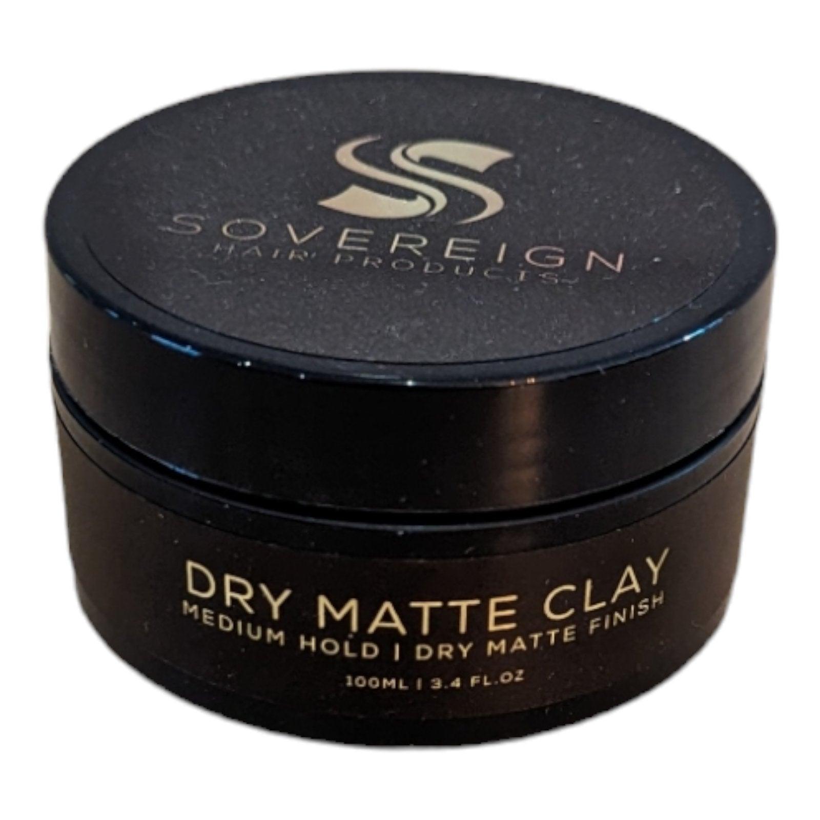 Sovereign Hair Products Dry Matte Clay 100g - Sovereign Hair Products