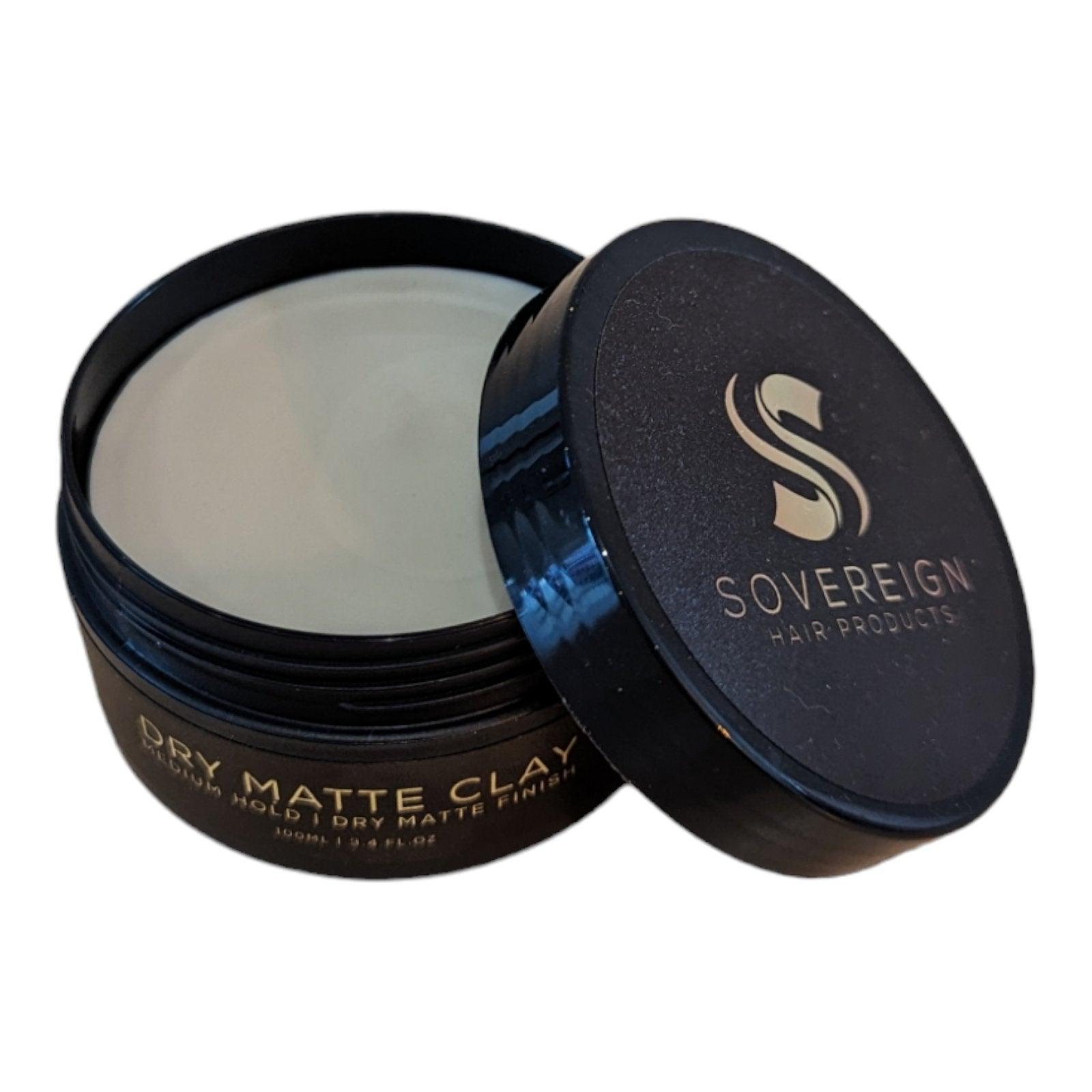 Sovereign Hair Products Dry Matte Clay 100g - Sovereign Hair Products