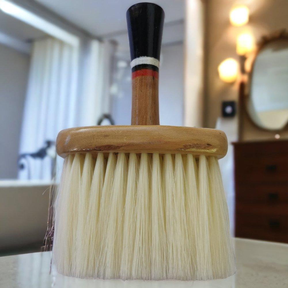 Sovereign Hair Products Neck Brush Duster with Wooden Handle For Hairdressers - Sovereign Hair Products